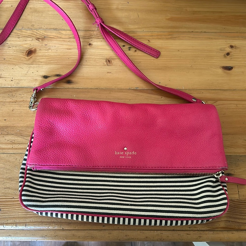 Rare Kate Spade fold over crossbody